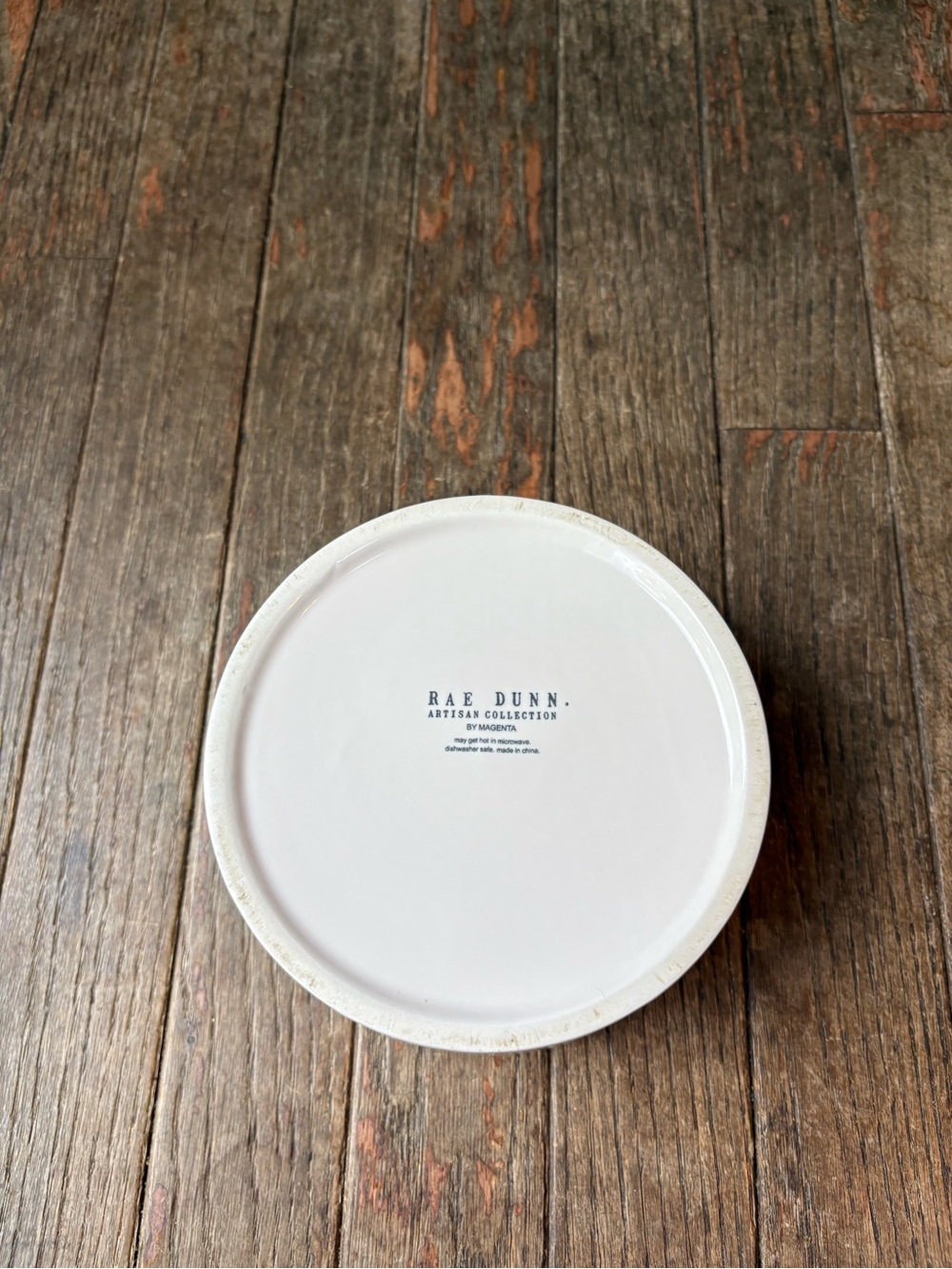 Rae Dunn “Drink Up” & “Chow Down” Ceramic Pet Bowls - Picture 4 of 7